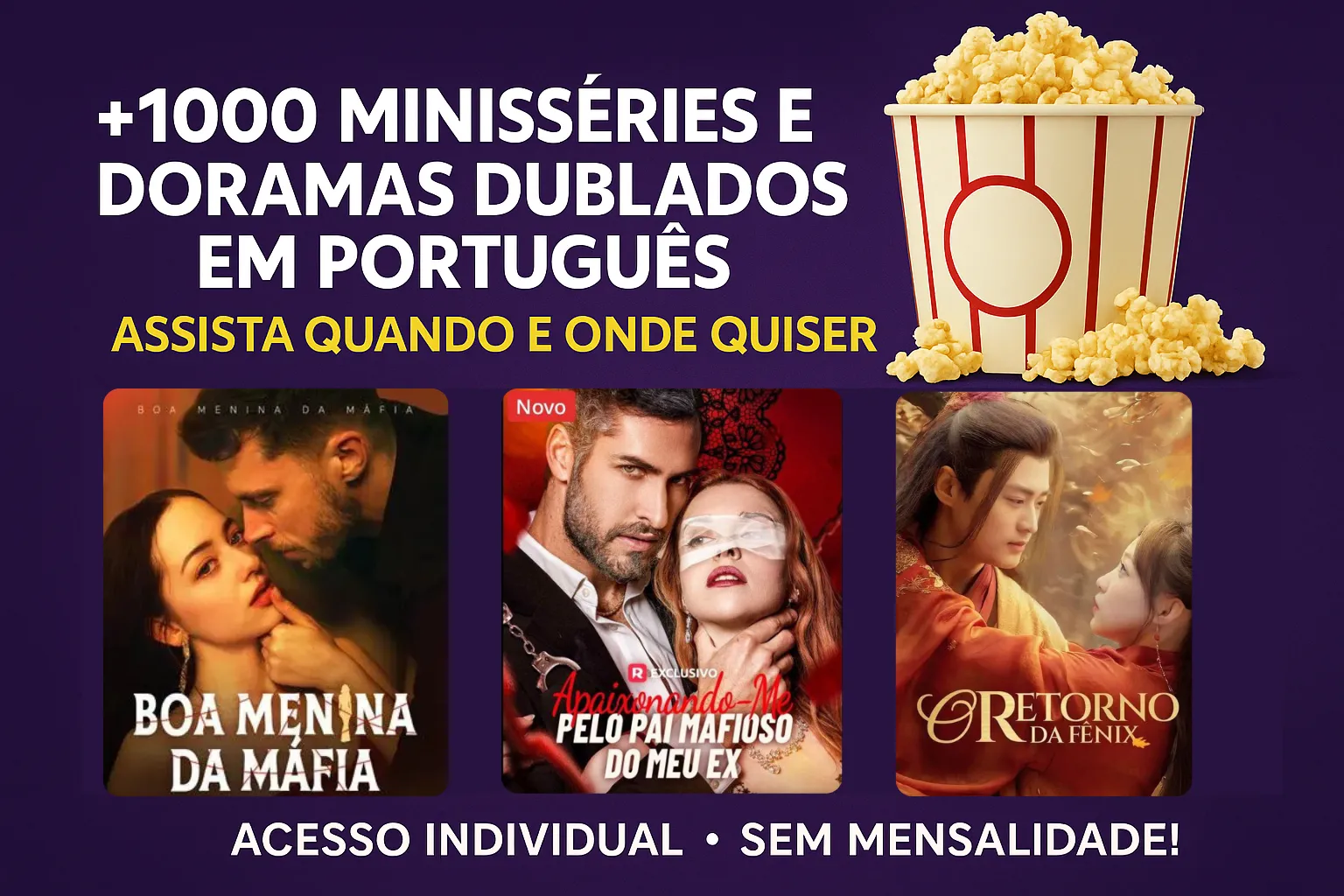 Minisseries ( Plano Premium ) + Vitalício